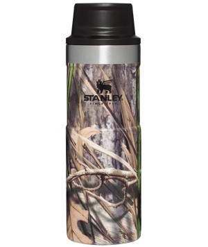 Grey Stanley Sportsman Classic Travel | Insulated Coffee Tumbler | 16 OZ Mugs | 68495-ABZR