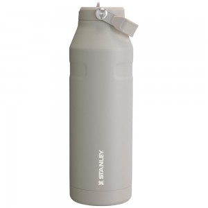 Grey Stanley The IceFlow™ Bottle with Flip Straw Lid | 50 OZ Water Bottles | 34502-JKRD