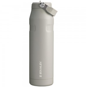 Grey Stanley The IceFlow™ Bottle with Flip Straw Lid | 36 OZ Water Bottles | 96472-VKYC