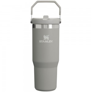 Grey Stanley The IceFlow Flip Straw Tumbler | 30 OZ | Insulated Water Water Bottles | 84973-AXYH