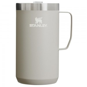 Grey Stanley The Stay-Hot Camp | 24 OZ Mugs | 94806-ZKLR