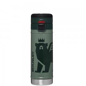 Hammertone Green Cub Stanley The Wild Imagination Flowsteady™ Big Bear Bottle | 17 OZ Water Bottles | 30245-AODZ