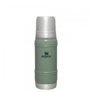 Hammertone Green Stanley Artisan Thermal Bottle | 20 OZ Cups | 14875-WCTJ