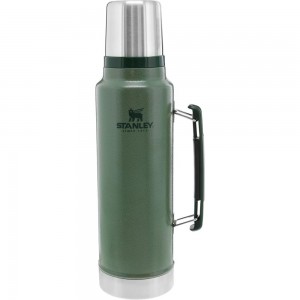 Hammertone Green Stanley Classic Legendary Vacuum Insulated Bottle | 1.5 QT Vacuum Bottles | 84259-HASI