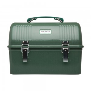 Hammertone Green Stanley Classic Metal Lunch Box | 10 OZ | Stainless Steel Storage | 14629-QOCB