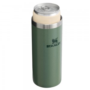 Hammertone Green Stanley The Everyday Slim Can Cooler Cup | 10 OZ Cups | 45296-STIC