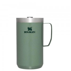 Hammertone Green Stanley The Stay-Hot Camp | 24 OZ Mugs | 20168-JXFS