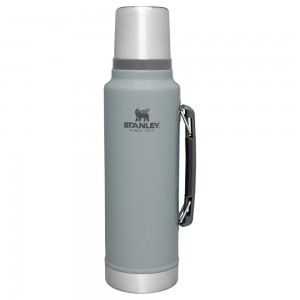 Hammertone Silver Stanley Classic Legendary Vacuum Insulated Bottle | 1.5 QT Vacuum Bottles | 57689-GNMC