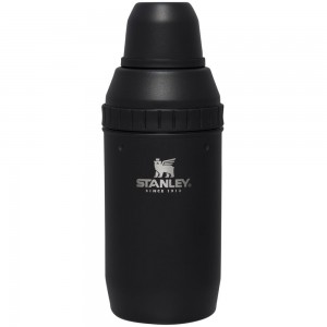 Matte Black Stanley Adventure Happy Hour Cocktail Shaker Set Water Bottles | 89456-LHFI