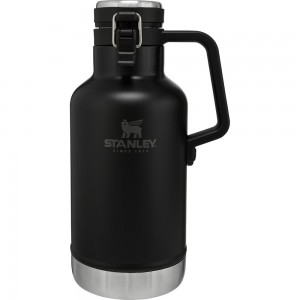 Matte Black Stanley Classic Easy-Pour Insulated Beer Growler | 64 OZ Water Bottles | 79250-LWHB