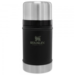 Matte Black Stanley Classic Legendary Insulated + Storage | 24OZ Food Jars | 79528-YPXO