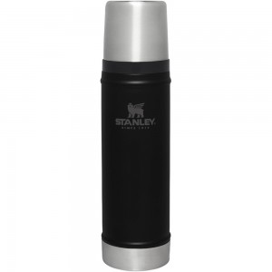 Matte Black Stanley Classic Legendary Vacuum Insulated Water Bottle | 20 OZ Vacuum Bottles | 48036-NUMV