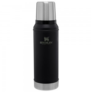 Matte Black Stanley Classic Legendary Vacuum Insulated Bottle | 1.0 QT Vacuum Bottles | 26751-EZJB