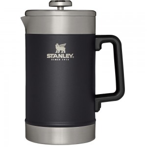 Matte Black Stanley Classic Stay Hot French Coffee Press | 48OZ Cups | 01789-LGBU