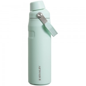 Mint Turquoise Stanley The Clean Slate IceFlow™ Bottle with Fast Flow Lid | 36 OZ Water Bottles | 39782-CZWS