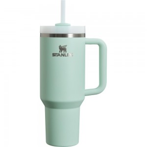 Mint Turquoise Stanley The Clean Slate Quencher H2.0 FlowState | 40 OZ Tumbler | 27109-VBPN