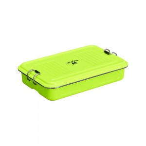 Neon Yellow Stanley Classic Legendary Useful Box | 1.25QT Storage | 43082-BLQW