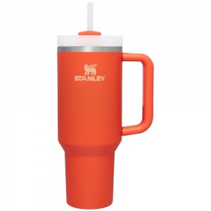 Orange Stanley Adventure Quencher H2.0 Travel | 40 OZ Tumbler | 75429-AWSI