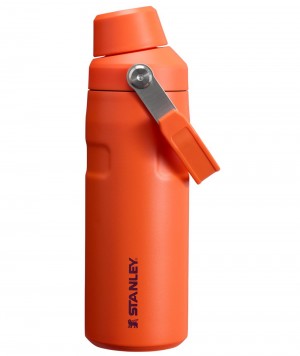 Orange Stanley IceFlow™ Bottle with Fast Flow Lid | 16 OZ Water Bottles | 14698-ZXPS