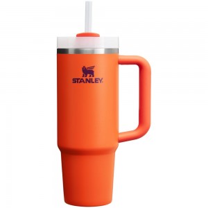 Orange Stanley Quencher H2.0 Travel Tumbler | 30 OZ Water Bottles | 50126-KROZ