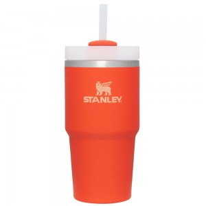 Orange Stanley Quencher H2.0 Travel Tumbler | 20 OZ Water Bottles | 51308-TFEA