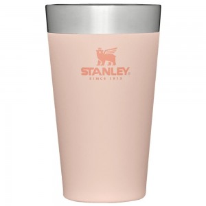 Pink Stanley Adventure Stacking Stainless Steel Beer Pint | 16OZ Tumbler Cups | 81609-VXAN