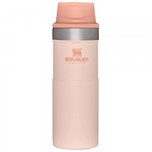 Pink Stanley Classic Trigger Action Travel Insulated Coffee Tumbler | 16 OZ Mugs | 92357-KWUT