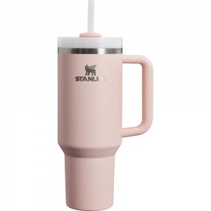 Pink Stanley The Clean Slate Quencher H2.0 FlowState Tumbler | 40 OZ Water Bottles | 23587-JMAQ