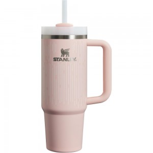 Pink Stanley The Clean Slate Soft Rain Quencher H2.0 FlowState™ | 40 OZ Tumbler | 30769-EAJT