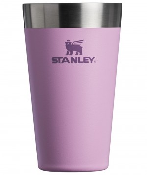 Purple Stanley Adventure Stacking Stainless Steel Beer Pint | 16OZ Tumbler Water Bottles | 69875-FVTL