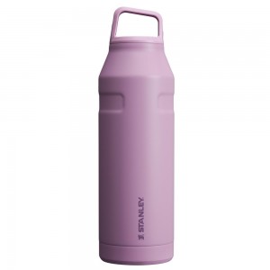 Purple Stanley IceFlow™ Bottle with Cap and Carry+ Lid | 50 OZ Water Bottles | 04519-DQVL