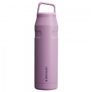 Purple Stanley IceFlow™ Bottle with Cap and Carry+ Lid | 36 OZ Water Bottles | 72354-ALRS