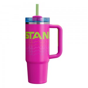 Purple Stanley Quencher H2.0 Travel Tumbler | 30 OZ Water Bottles | 81697-MFVO