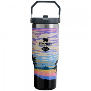 Purple Stanley The Always With Honor IceFlow™ Flip Straw Tumbler | 30 OZ Water Bottles | 40359-TNUH