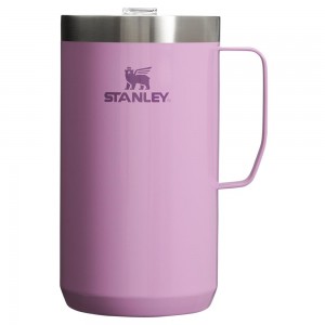 Purple Stanley The Stay-Hot Camp | 24 OZ Mugs | 80239-YJWL