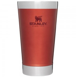 Red Stanley Classic Stay Chill Insulated Beer Pint | 16OZ Tumbler Cups | 43580-RKQW