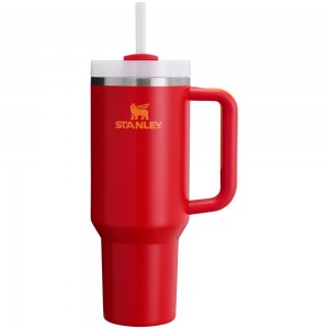 Red Stanley The Heat Wave Quencher H2.O FlowState™ | 40 OZ Tumbler | 95361-MGKT