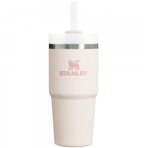 Rose Quartz 2.0 Stanley Quencher H2.0 Travel | 14 OZ Tumbler | 57918-JBVX