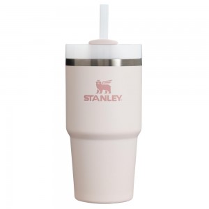 Rose Quartz 2.0 Stanley Quencher H2.0 Travel Tumbler | 20 OZ Water Bottles | 94831-EVIK