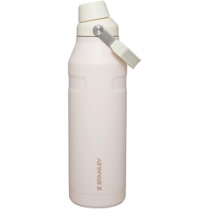 Rose Quartz Glimmer Stanley IceFlow™ Bottle with Fast Flow Lid | 50 OZ Water Bottles | 76452-LVOR