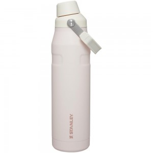 Rose Quartz Glimmer Stanley IceFlow Insulated Bottle with Fast Flow Lid | 36 OZ Water Bottles | 10562-XUEW