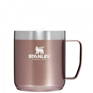 Rose Quartz Glow Stanley Classic Legendary Camp | 12 OZ | Travel Tumbler Mugs | 89341-RQFA