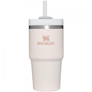 Rose Quartz Stanley Quencher H2.0 Travel | 20 OZ Tumbler | 32657-SQUR