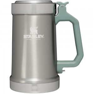 Stainless Steel Grey Stanley Classic Bottle Opener Beer Stein | 24OZ Mug Cups | 16028-ZARQ