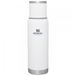 White Stanley Adventure To-Go Bottle | 1.1 QT Vacuum Bottles | 86103-VQAJ