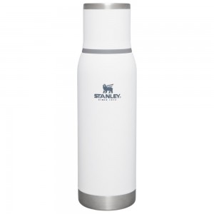 White Stanley Adventure To-Go Bottle | 25 OZ Vacuum Bottles | 60491-DNIL