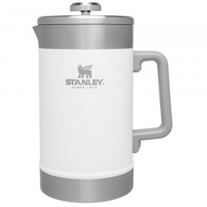 White Stanley Classic Stay Hot French Coffee Press | 48OZ Cups | 79516-AJTN