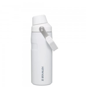 White Stanley IceFlow™ Bottle with Fast Flow Lid | 16 OZ Water Bottles | 28439-TEZW