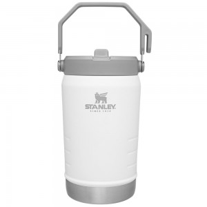 White Stanley The IceFlow Flip Straw Jug | 40 OZ | Insulated JUGS | 83640-MKUL