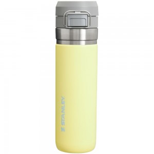 Yellow Stanley The Quick Flip Go | 24 OZ Water Bottles | 21059-XPYB